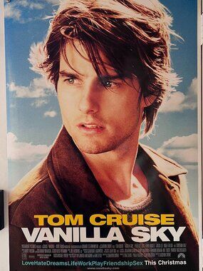 VANILLA SKY (2001) - ORIGINAL DOUBLE SIDED MOVIE POSTER